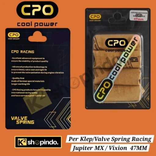 Per Klep Racing Jupiter Mx Vixion 4V 4 Valve Spring CPO Cool Power Original - Image 2