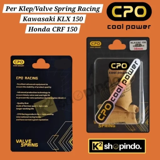 Per Klep Racing KLX 150 CRF 150 Valve Spring CPO Cool Power Original - Image 2