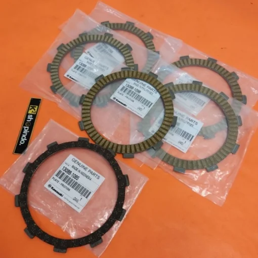 Kampas Plat Kopling Ninja R SS KR 150 Original Kawasaki Genuine Parts 13088 1098 5pcs n 1085 1pcs - Image 4