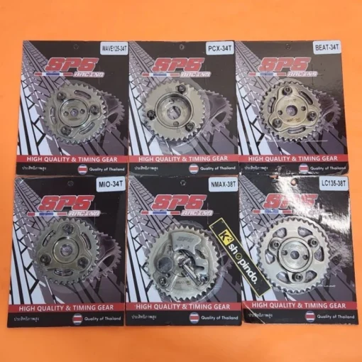 Timing Gear Gigi Sentrik Gir Sintrik Geser SP5 Vario 125 150 160 Beat Scoopy Supra 125 Mio Soul Fino Nouvo Nmax Jupiter Mx Vixion Mx King Adjustable Original SP5 Racing - Image 5
