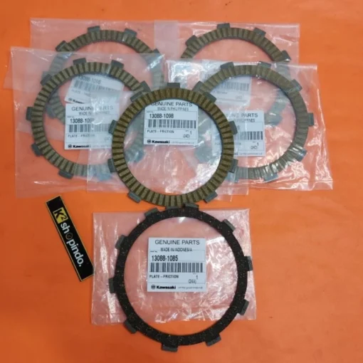 Kampas Plat Kopling Ninja R SS KR 150 Original Kawasaki Genuine Parts 13088 1098 5pcs n 1085 1pcs