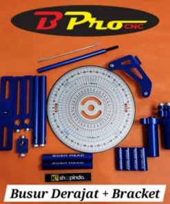 Bracket Busur Derajat Set BPro Tebal 4mm Bahan Billet CNC Original B Pro