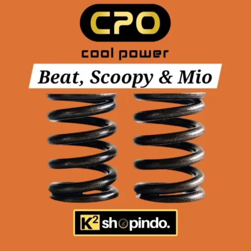 Per Klep Racing Mio Beat Scoopy Vario Spacy Nouvo Mio Soul Jupiter Z Supra Vega Valve Spring Universal CPO Cool Power Original - Image 2