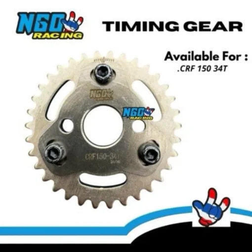 Timing Gear Gigi Sentrik Gir Sintrik Geser NGO CRF 150L Verza New Megapro Adjustable Original NGO Racing - Image 3