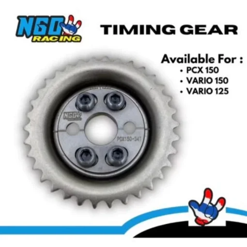 Timing Gear Gigi Sentrik Gir Sintrik Geser NGO Vario 125 150 Vario 160 PCX 150 ADV 150 160 Adjustable Original NGO Racing - Image 3