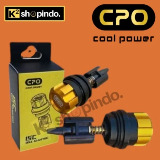 ISC CPO Manual Langsam Yamaha Nmax Old 2DP Mio J GT 115 Fino 115 Xride 115 Idle Air Screw Sekrup Udara Manual Original CPO Cool Power - Image 5