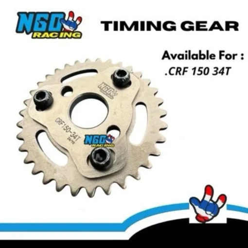 Timing Gear Gigi Sentrik Gir Sintrik Geser NGO CRF 150L Verza New Megapro Adjustable Original NGO Racing - Image 5