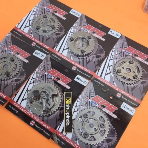 Timing Gear Gigi Sentrik Gir Sintrik Geser SP5 Vario 125 150 160 Beat Scoopy Supra 125 Mio Soul Fino Nouvo Nmax Jupiter Mx Vixion Mx King Adjustable Original SP5 Racing - Image 6