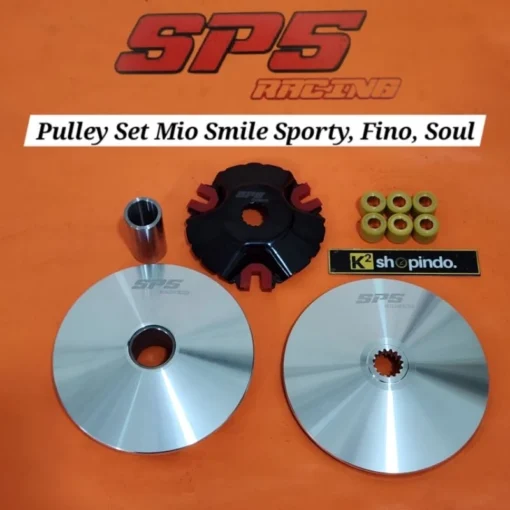 Rumah Roller Pulley Set SP5 Racing Mio Smile Sporty Mio Soul Fino Karbu Nouvo Original SP5 Racing