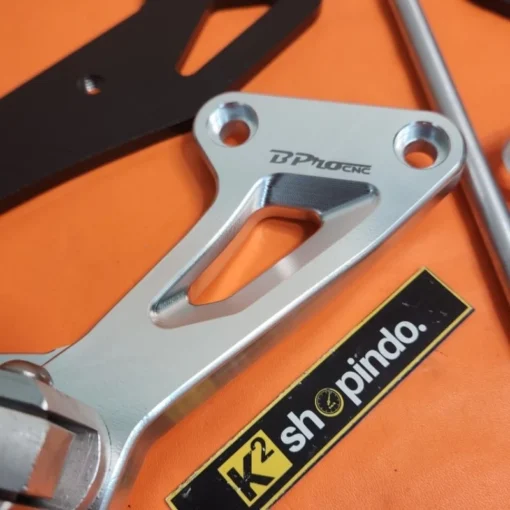 Bracket Breket Footstep Belakang Mx King Underbone Original BPro B Pro Non Jomblo Mx King - Image 8