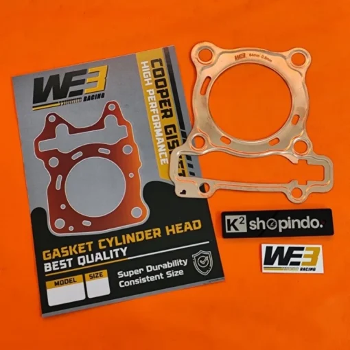 Paking Blok Paking Head Tembaga Nmax Aerox Lexi R15 VVA Packing Head Perpak Gasket WE3 Racing