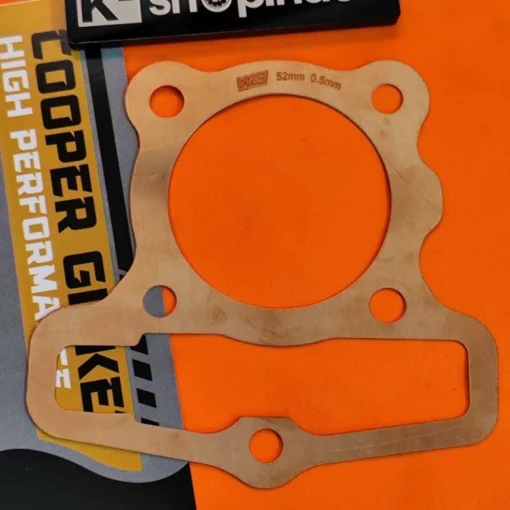 Paking Blok Paking Head Tembaga Genio Beat New Scoopy New Beat Deluxe Packing Head Perpak Gasket WE3 Racing - Image 2