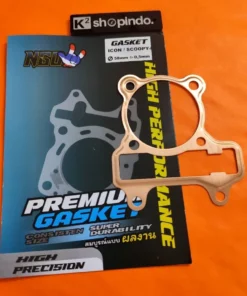 Paking Blok Paking Head Tembaga Beat Scoopy Karbu KVY Packing Head Perpak Gasket NGO Original