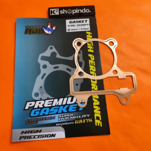 Paking Blok Paking Head Tembaga Beat Scoopy Karbu KVY Packing Head Perpak Gasket NGO Original