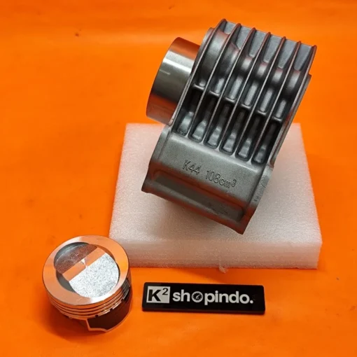 Blok Seher HM1 Boring Bore Up Beat Fi Esp Scoopy Esp K44 53mm 54.5mm Racing Piston Ring Cylinder Set Original HM1 - Image 6