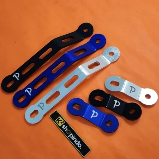 Tiang Knalpot Universal Ninja R RR Mx King 150 1P Racing Bracket Knalpot Underbone - Image 5