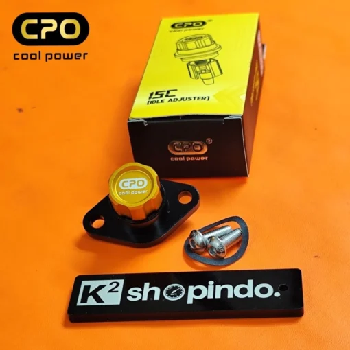 ISC CPO Manual Langsam Honda Vario 125 Vario 150 Beat Fi ESP Scoopy Idle Air Screw Sekrup Udara Manual Original CPO Cool Power