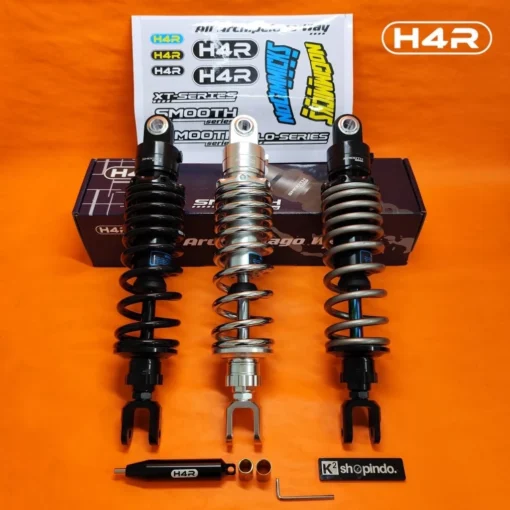 Shockbreaker Shock H4R 305MM 330MM 340MM Motor Matic Universal Vario 125 150 160 Stylo 160 Beat Scoopy Genio Xride Filano Mio Smile Sporty Fino Mio Soul Original H4R