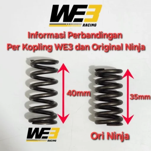 Per Kopling Ninja R SS RR 150 Mx King 150 R25 Kompetisi WE3 Racing Original - Image 7