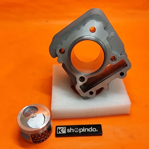 Blok Seher HM1 Boring Bore Up Mio M3 Z S Fino Xride 125 Mio Soul Gt Racing Piston Ring Cylinder Set Original HM1 - Image 7