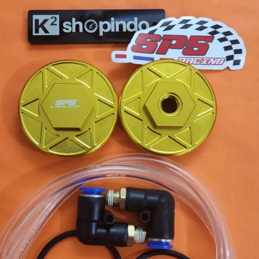 Tutup Klep CNC Mio Nouvo jupiter Vega R Tutup Klep Hawa SP5 Racing - Image 4