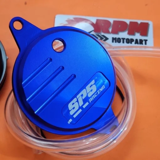 Cover Sentrik Tutup Timing Timming Mio Karbu Smile Sporty Nouvo Fino Karbu Mio Soul CNC SP5 Racing - Image 8