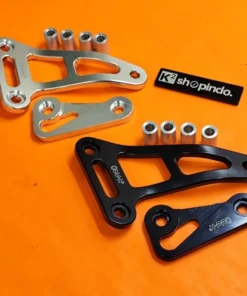 Footstep Bustep Gantungan Breket Knalpot HPro Cobra Jomblo Ninja RR 150 Full CNC Original H Pro