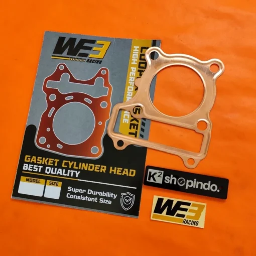 Paking Blok Paking Head Tembaga Jupiter Z Vega R Crypton Packing Head Perpak Gasket WE3 Racing