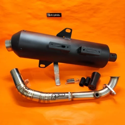 Knalpot Vario 125 150 160 old new Vario 110 karbu Pcx 150 160 Nmax Aerox Std Racing Copy CMS Kaliber Leheran Stainless - Image 3