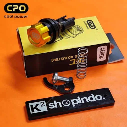ISC CPO Manual Langsam Yamaha New Nmax Aerox Lexi B65 Aerox Connected Idle Air Screw Sekrup Udara Manual Original CPO Cool Power