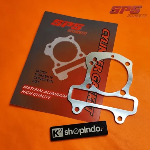 Paking Blok Bawah Aluminium Beat Scoopy Fi Esp Vario 110 Esp Beat Street Pop Packing Almu Block Bawah SP5 Racing