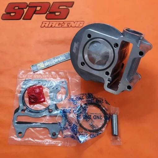 Blok Block Seher SP5 Beat Scoopy Karbu KVY Bore Up 54.5mm Pen 13 Original SP5 Racing