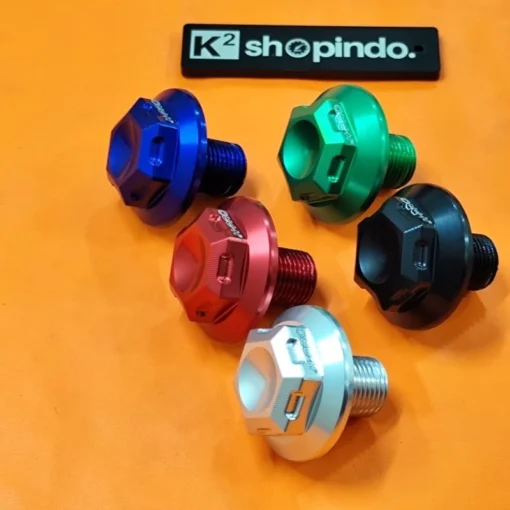 Baut Segitiga Atas Komstir HPro Ninja R RR SS 150 Full CNC Original H Pro Steam Nut Ninja - Image 4