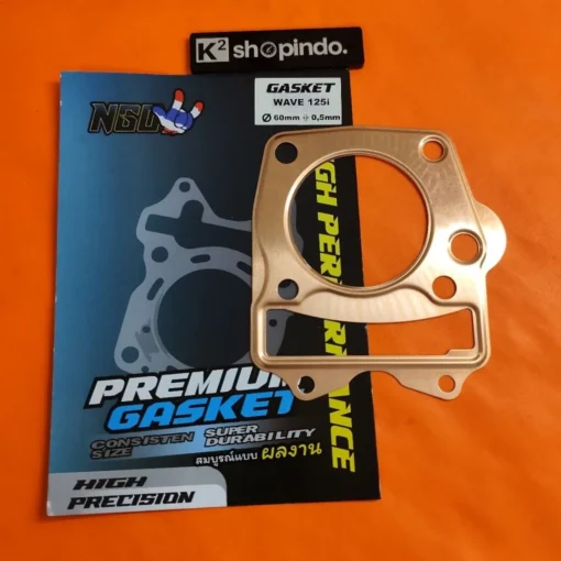 Paking Blok Paking Head Tembaga Supra X 125 Karisma Kharisma Wave 125 KPH Packing Head Perpak Gasket NGO Original