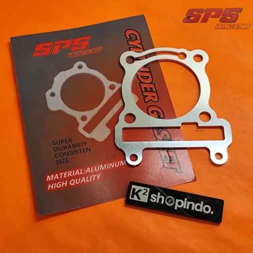 Paking Blok Bawah Aluminium Mio Soul Mio Smile Sporty Fino Packing Almu Block Bawah SP5 Racing