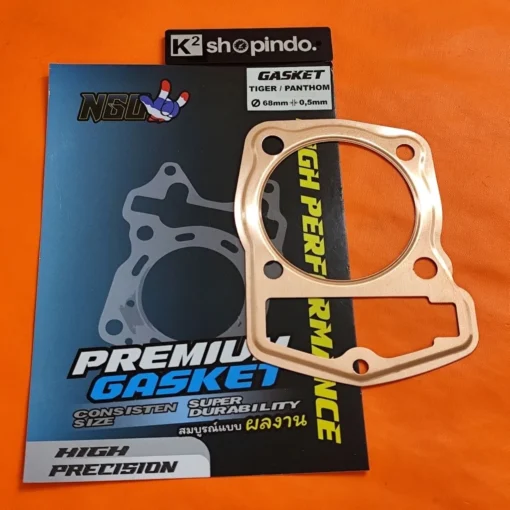 Paking Blok Paking Head Tembaga Tiger MegaPro GL Pro GLPro CB 100 CB100 Packing Head Perpak Gasket NGO Original