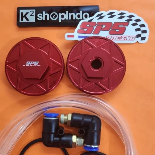 Tutup Klep CNC Mio Nouvo jupiter Vega R Tutup Klep Hawa SP5 Racing - Image 5
