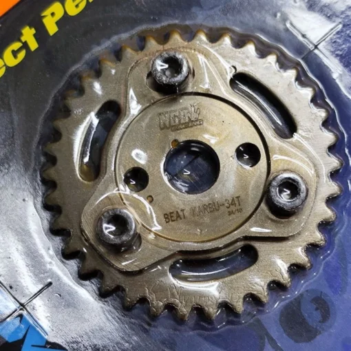 Timing Gear Gigi Sentrik Gir Sintrik Geser NGO Beat Scoopy FI ESP Vario 110 Adjustable Original NGO Racing - Image 9