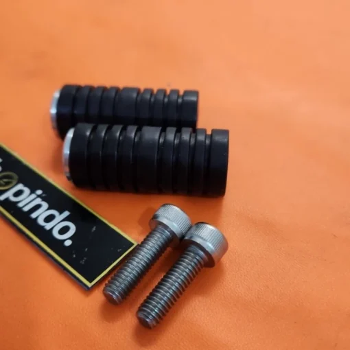 Jalu Kutikan Operan Gigi Tuas Rem Footstep Underbone Karet Kutikan WE3 Racing Original - Image 5