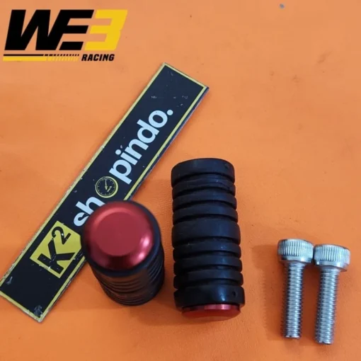 Jalu Kutikan Operan Gigi Tuas Rem Footstep Underbone Karet Kutikan WE3 Racing Original - Image 7