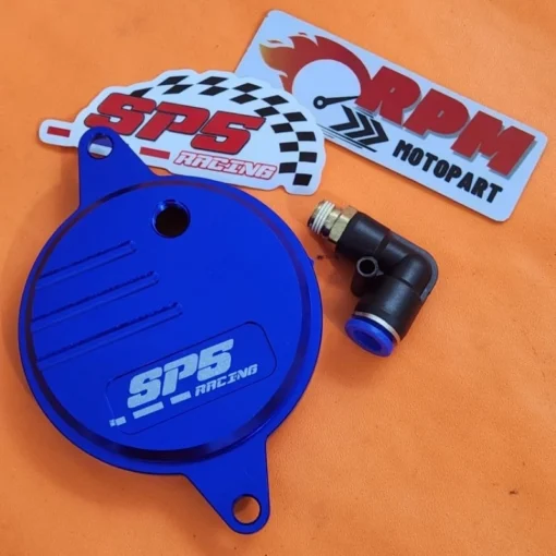 Cover Sentrik Tutup Timing Timming Mio Karbu Smile Sporty Nouvo Fino Karbu Mio Soul CNC SP5 Racing - Image 4