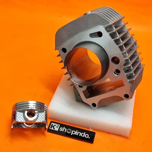 Blok Seher HM1 Boring Bore Up Supra 125 Old Kharisma Wave 125 Kirana Racing Piston Ring Cylinder Set Original HM1 - Image 3