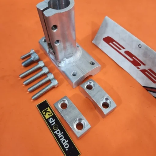Dudukan Raiser Adaptor Stang Honda Road Race ES2 Original - Image 6