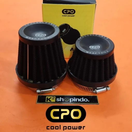 Filter Karburator Filter Udara Karbu CPO Black Hitam Original CPO Cool Power