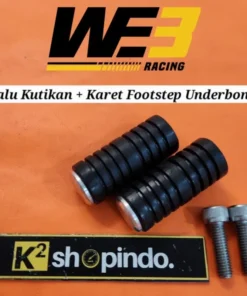 Jalu Kutikan Operan Gigi Tuas Rem Footstep Underbone Karet Kutikan WE3 Racing Original
