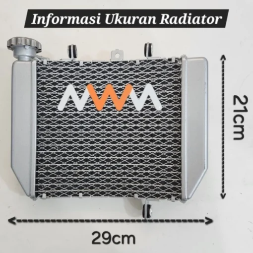 Radiator NWN Mx King 150 LC 150 Aluminium Original NWN High Performance - Image 5