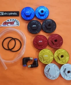 Tutup Klep CNC Mio Nouvo jupiter Vega R Tutup Klep Hawa SP5 Racing