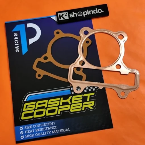 Paking Blok Paking Head Tembaga Beat Scoopy Fi Esp Vario 110 Esp Beat Street Pop K44 Packing Head Perpak Gasket 1P Racing