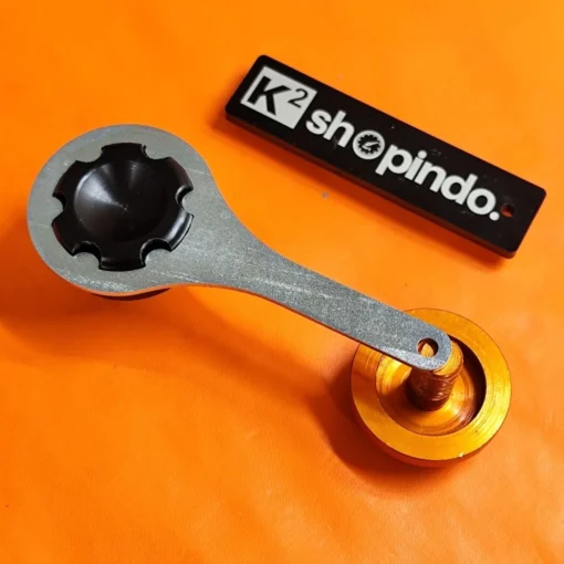 Baut Segitiga Atas Komstir Es2 Ninja R RR SS RR 150 Rx King Full CNC Original Es.2 Steam Nut Ninja Rx King - Image 4