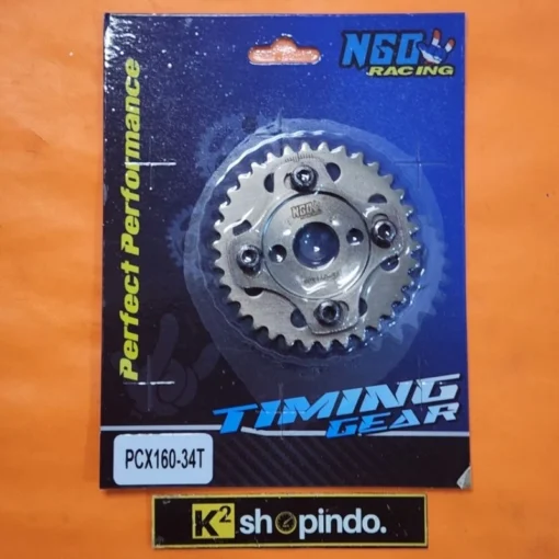 Timing Gear Gigi Sentrik Gir Sintrik Geser NGO PCX 160 Adjustable Original NGO Racing